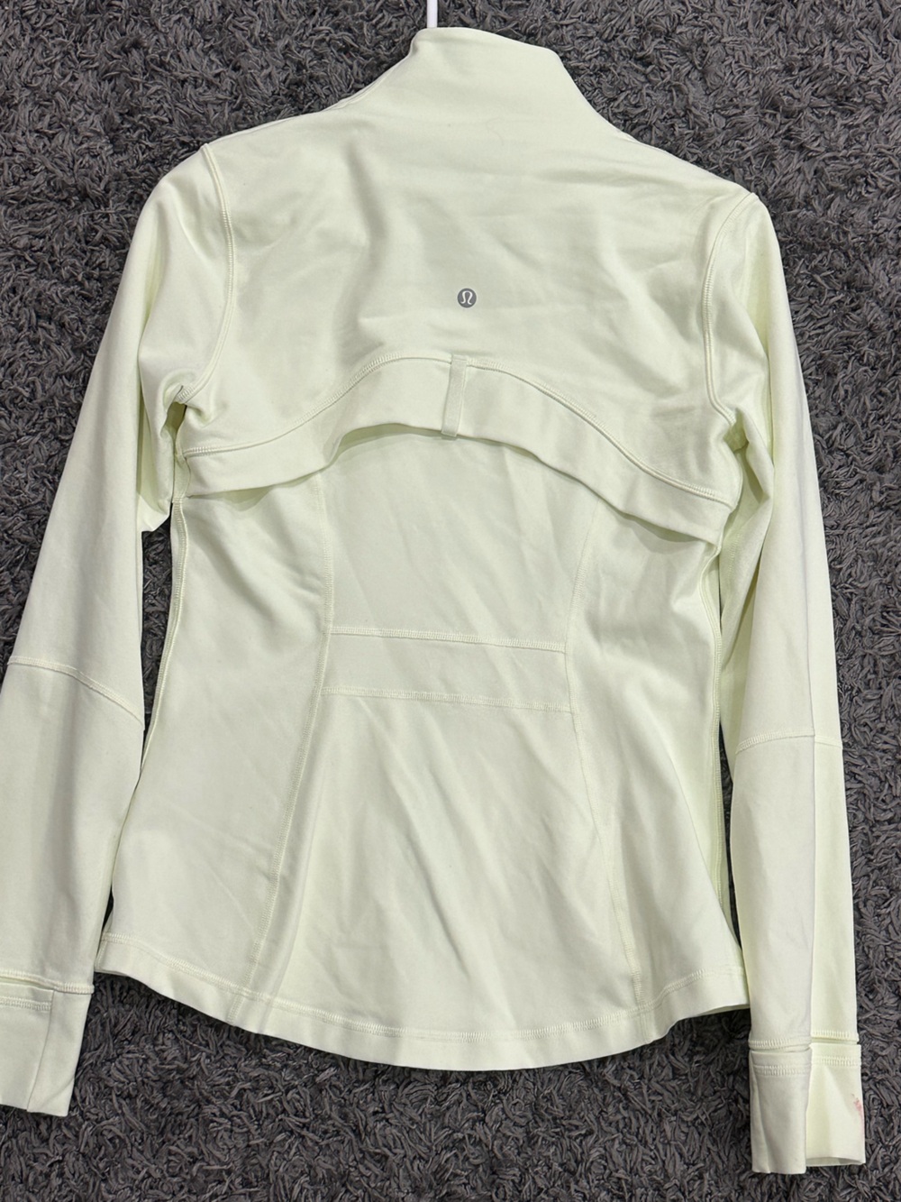 lululemon athletica Women’s Light Yellow Full-Zip Utility Jacket - Picture 2 of 2